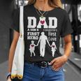 Dad Son First Hero Daughter First Love Fathers Day Unisex T-Shirt Gifts for Her