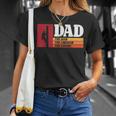 Dad The Man The Lineman The Legend Electrician Unisex T-Shirt Gifts for Her