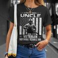 Im A Dad Uncle Veteran Nothing Scares Me Fathers Day T-shirt Gifts for Her