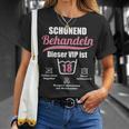 Damen 18. Geburtstag T-Shirt, Jahrgang 2004, Frau & Mädchen Feier Geschenke für Sie