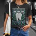 Dental Hygienist Ugly Christmas Cool Gift Funny Holiday Cool Gift Unisex T-Shirt Gifts for Her