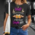 Dirndl Brauch Ich Nicht Bin Nur Zum Saufen Hier Oktoberfest T-Shirt Geschenke für Sie