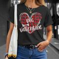 My Dog Is My Valentine Valentines Day V2T-shirt Gifts for Her