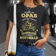 Echte Opas Fahren Motorrad T-Shirt, Ideal für Großväter Geschenke für Sie