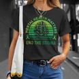 End The Stigma Mental Health Matters Mental Awareness Gifts Unisex T-Shirt Gifts for Her