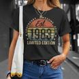 Est 1983 Limited Edition 40Th Birthday Vintage 40 Year Old Unisex T-Shirt Gifts for Her