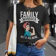 Familienmanager Bekommen Alles Hin Beste Mama Aller Zeiten T-Shirt Geschenke für Sie