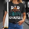 Family Camping Trip Dad Of The Happy Camper Unisex T-Shirt Gifts for Her