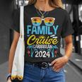 Family Cruise Caribbean 2024 Vacation Souvenir Matching Unisex T-Shirt Gifts for Her
