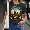 Father Daughter Fishing Partner For Life Retro Matching Dad V2 T-Shirt Gifts for Her