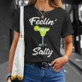 Feelin Salty Funny Cinco De Mayo MargaritaWomen Gift For Womens Unisex T-Shirt Gifts for Her