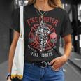 Fire Fighter First Responder Emt Clothing Hero T-Shirt Gifts for Her