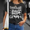 Football & Cheer Gram School Player Cheer Grandma Funny Gift For Womens Unisex T-Shirt Gifts for Her
