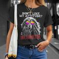 Funny Afghan Hound Attitude Unisex T-Shirt Gifts for Her