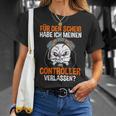 Gamer Zocker Controller Lustiges Gaming Zocken Games Spruch T-Shirt Geschenke für Sie