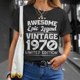 Gebaut Im 70Er Vintage Original Epische Legende T-Shirt Geschenke für Sie