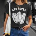 Geologist Dad Rocks Rock Collector Geology T-shirt Gifts for Her