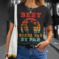 Gift For Fathers Day Best Bonus Dad By Par Golfing Gift For Mens Unisex T-Shirt Gifts for Her