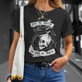 Give Me Coffee Or Give Me Death Skull Evil Unisex T-Shirt Gifts for Her