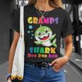 Gramps Shark Funny Fathers Day Gift For Mens Dad Unisex T-Shirt Gifts for Her