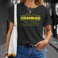 Grandad Gifts Best Grandad In The Galaxy Best Grandad Ever Gift For Mens Unisex T-Shirt Gifts for Her
