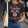 Grandma Of The Birthday Girl Donut Unisex T-Shirt Gifts for Her