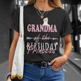 Grandma Of The Birthday Princess Llamazing Girl Llama Party Unisex T-Shirt Gifts for Her