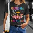 Grandma Of The Birthday Ringmaster Boy Circus Birthday Party Unisex T-Shirt Gifts for Her