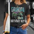 Grandpa Of The Birthday Boy Monster Truck Birthday Boy Unisex T-Shirt Gifts for Her