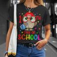 Happy 100 Days Of School Cute Owl Teachers 100 Days Smarter T-shirt Gifts for Her