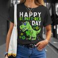 Happy St Pat Trex Day Dino St Patricks Day Toddler Boys V3 T-Shirt Gifts for Her