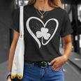 Happy St Patricks Day Irish Shamrock Heart Family Lucky Day T-Shirt Gifts for Her