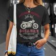 Herren T-Shirt zum 80. Geburtstag, Legende Biker & Chopper Motiv Geschenke für Sie