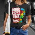 His Fight Is My Fight Autism Awareness Day For Mom Dad Unisex T-Shirt Gifts for Her