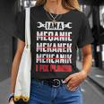 I Fix Planes Funny Aircraft Mechanic Plane Maintenance Gift Unisex T-Shirt Gifts for Her