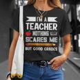 Ich Bin Ein Lehrer Nichts Erschrickt Mich Lehre T-Shirt Geschenke für Sie