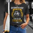 Ich Schnarche Nicht Ich Träume Dass Ich Ein Traktor Bin T-Shirt Geschenke für Sie