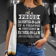 Im A Proud Daughter In Law Of Awesome Father In Law Unisex T-Shirt Gifts for Her