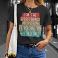 Im The Best Thing My Husband Ever Found On Internet Funny Unisex T-Shirt Gifts for Her
