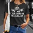 Im The Best Thing My Wife Ever Found On The Internet Back Unisex T-Shirt Gifts for Her