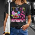 Its My 5Th Birthday Candy Candyland Birthday Girl 5 Year Old T-Shirt Gifts for Her