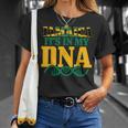 Jamaica Its In My Dna Jamaican Flag Pride Unisex T-Shirt Gifts for Her