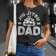 Mens Jiu Jitsu Dad For Men Martial Arts Brazilian Jiujitsu T-Shirt Gifts for Her