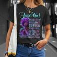 June Queen Beautiful Resilient Strong Powerful Worthy Fearless Stronger Than The Storm V2 Unisex T-Shirt Gifts for Her