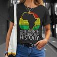 Junenth One Month Cant Hold Our History Black History T-Shirt Gifts for Her