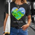 Keep It Green Save The Planet Shirt Earth Day 2019 Gift Idea Unisex T-Shirt Gifts for Her