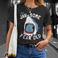 Kids 6Th Birthday Boys Shark | Jaw-Some 6 Year Old Unisex T-Shirt Gifts for Her