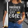 Kids Brother Of The Wild One King Queen Shirt 1St Birthday Unisex T-Shirt Gifts for Her