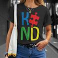 Kind Autism Awareness Puzzle Baby Boys Girls Toddlers Kids Unisex T-Shirt Gifts for Her