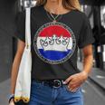 Kings Day Netherlands I Holland Flag With King Crown Unisex T-Shirt Gifts for Her